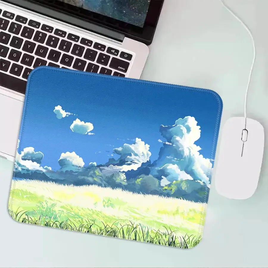 

Anime Clouds Sky Anti slip Mouse Pad Computer Laptop Pad Keyboard Mouse Pad office Pad Game Console Pad Desk accessories