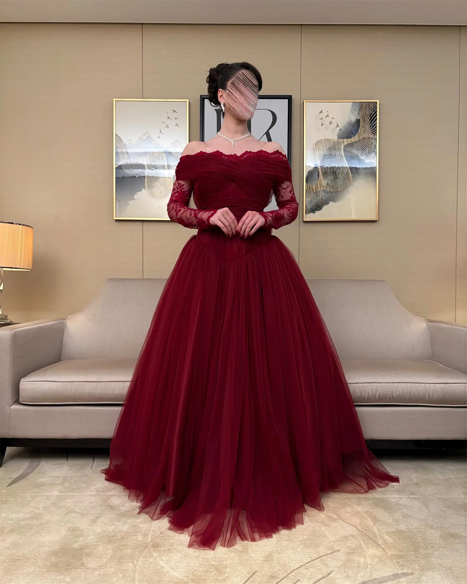 Lorrtta ПлаеΣ • Nadoa Luxuriöse Damen-Abendkleider für besondere Anlässe A-Linie Elegante Partykleider 2025, individuell gestaltet