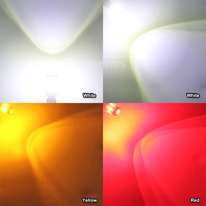 2 قطعة W16W T15 LED لمبات Canbus خالية من الأخطاء LED احتياطية ضوء T16 921 912 W16W LED لمبات سيارة عكس مصباح 6500 كيلو الأبيض 12 فولت عدسة #6