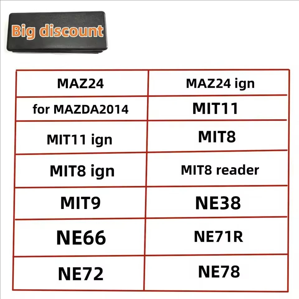 Lishi 2 IN 1 NSN11 NSN14 SSY3 SIP22 for Suzuki-2020  TOY38R TOY40 TOY43 SX9 TOY2 Track TOY2014 TOY2018 TOY43AT TOY47 tools