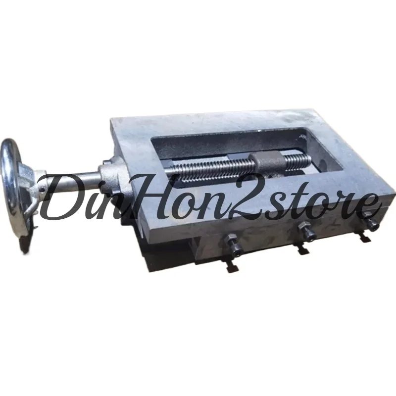 Suitable for Cast Iron Workbench Dovetail Groove Drag Plate Screw Guide Rod One-Way Slider Workbench Woodworking Machinery