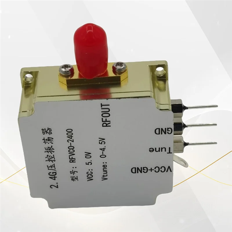 -MEOF 2.4G Oscillatore controllato in tensione Modulo microonde RF Sorgente segnale VCO Sorgente segnale controllato in tensione