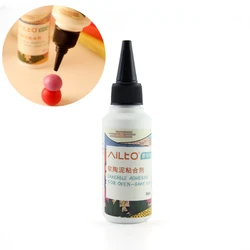 Polymer Clay Special Adhesive 59ml/bottle for Soft Clay Earrings and Jewelry Making DIY Doll Ears Bonding Pottery Tools