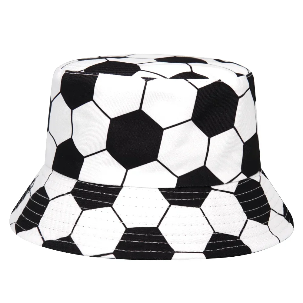 Summer Sunscreen Bucket Hat for Men Women Beach Panama Cap Fashion Print Hip Hop Gorros Fishing Fisherman Hat Wear Double Side