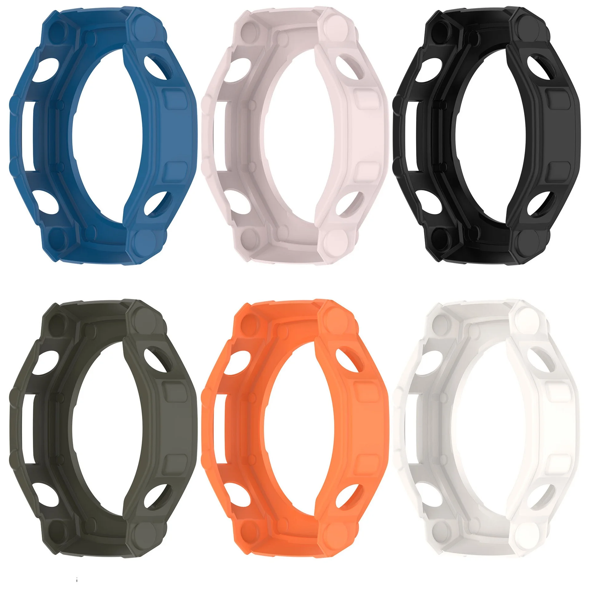 30 pçs tpu capa protetora para amazfit T-REX 3 pro relógio inteligente macio pára-choques quadro anti-colisão capa de proteção anti-risco