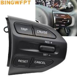 BINGWFPT Steering Wheel Buttons For KIA K2 RIO 2017 2018 2019 2020 2021 RIO X LINE Buttons Bluetooth Phone Cruise Control Volume