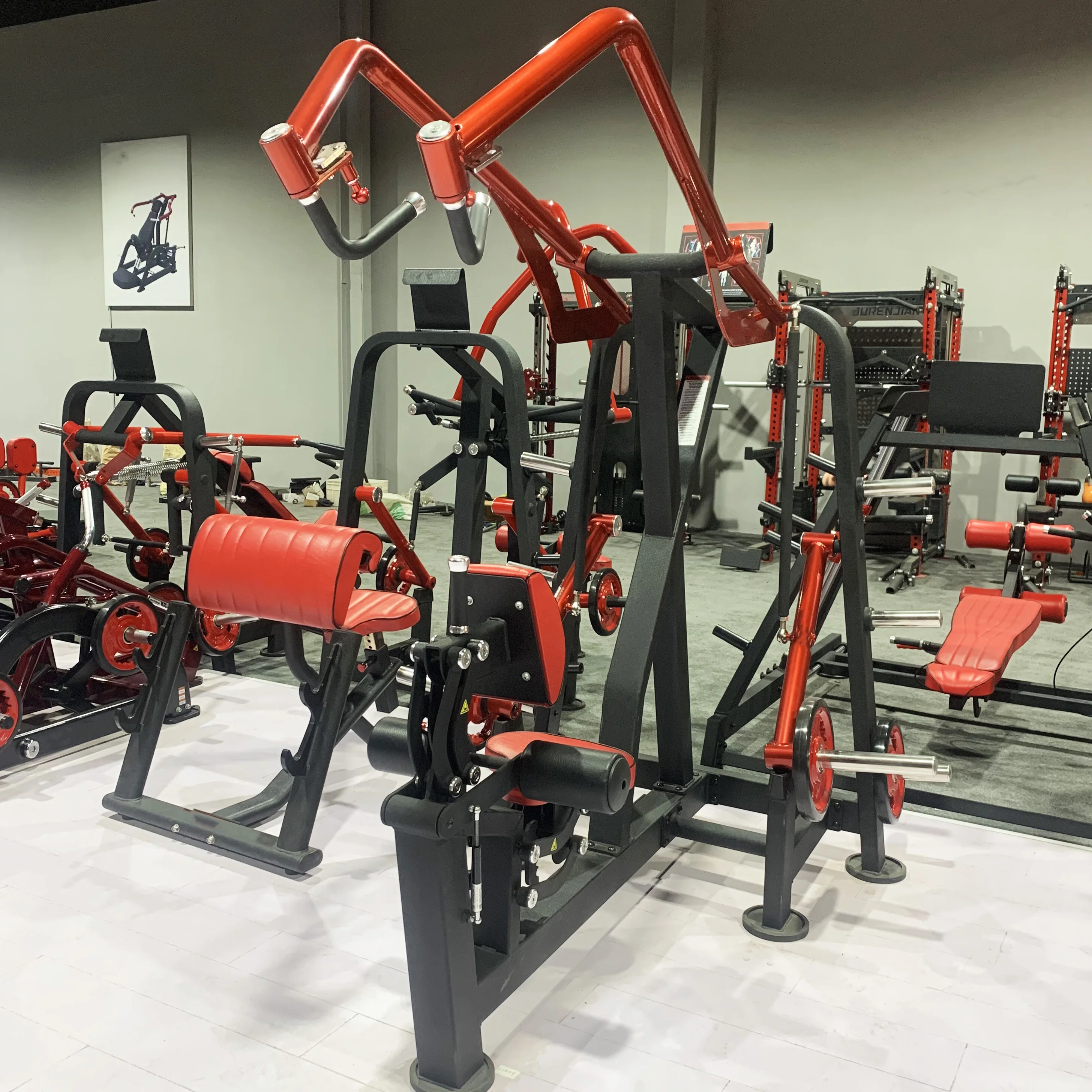 New Design Heavy Use Exercise Machine Professional Fitness Equipment Commercial Gym Device Seated Lat Pulldown Machine