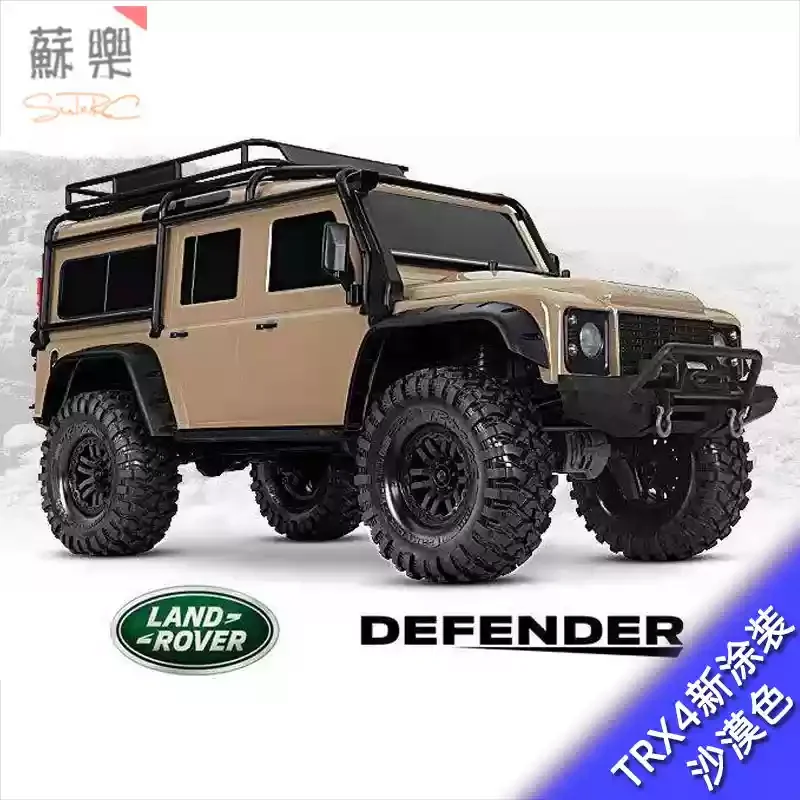 Nuevo Traxxas vehículo todoterreno eléctrico teledirigido de tamaño completo coche de escalada TRX-4 simulación Land Rover Defender 82056-4