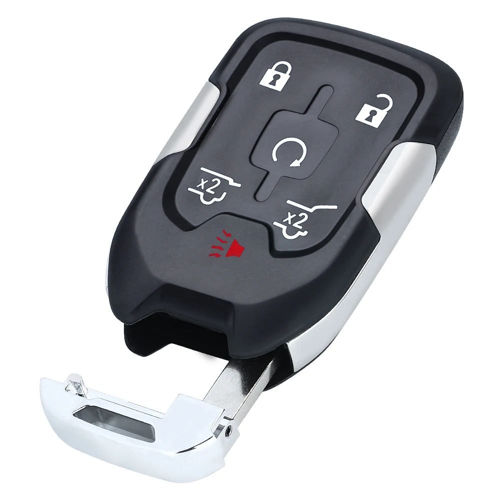 KEYECU 3/4/5/6 Button Smart Prox Remote Key Shell Case Housing Fob for Chevrolet Suburban Tahoe GMC Acadia Terrain HYQ1AA