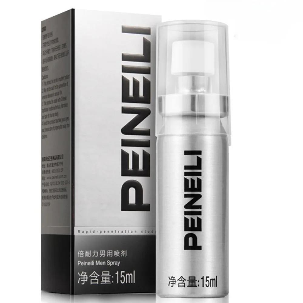 Toallitas húmedas en spray retardado de 15 ml para productos sexuales externos de larga duración para hombres para adultos.