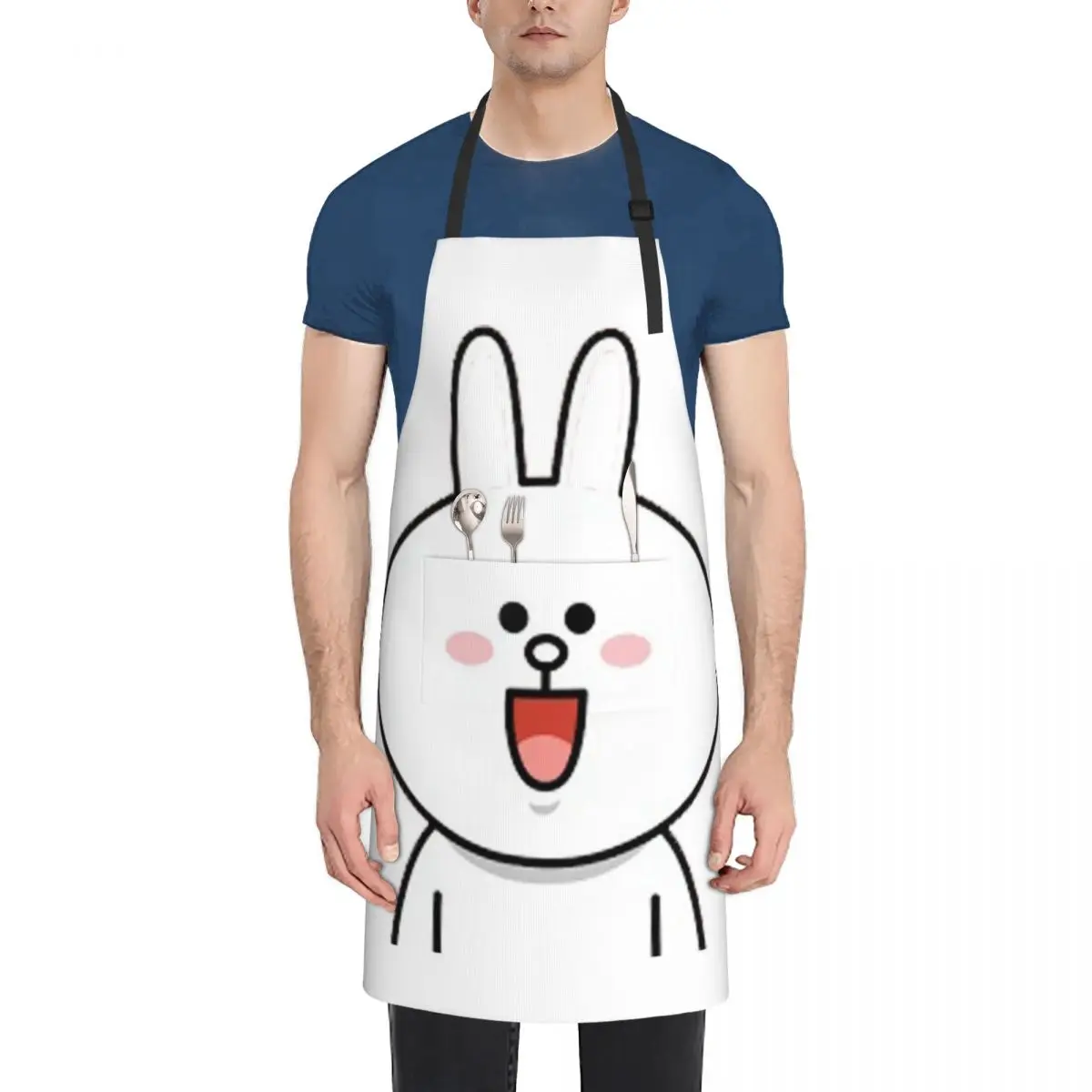 

bear Apron Ladies Chef Uniform Woman chef for man with pockets Apron