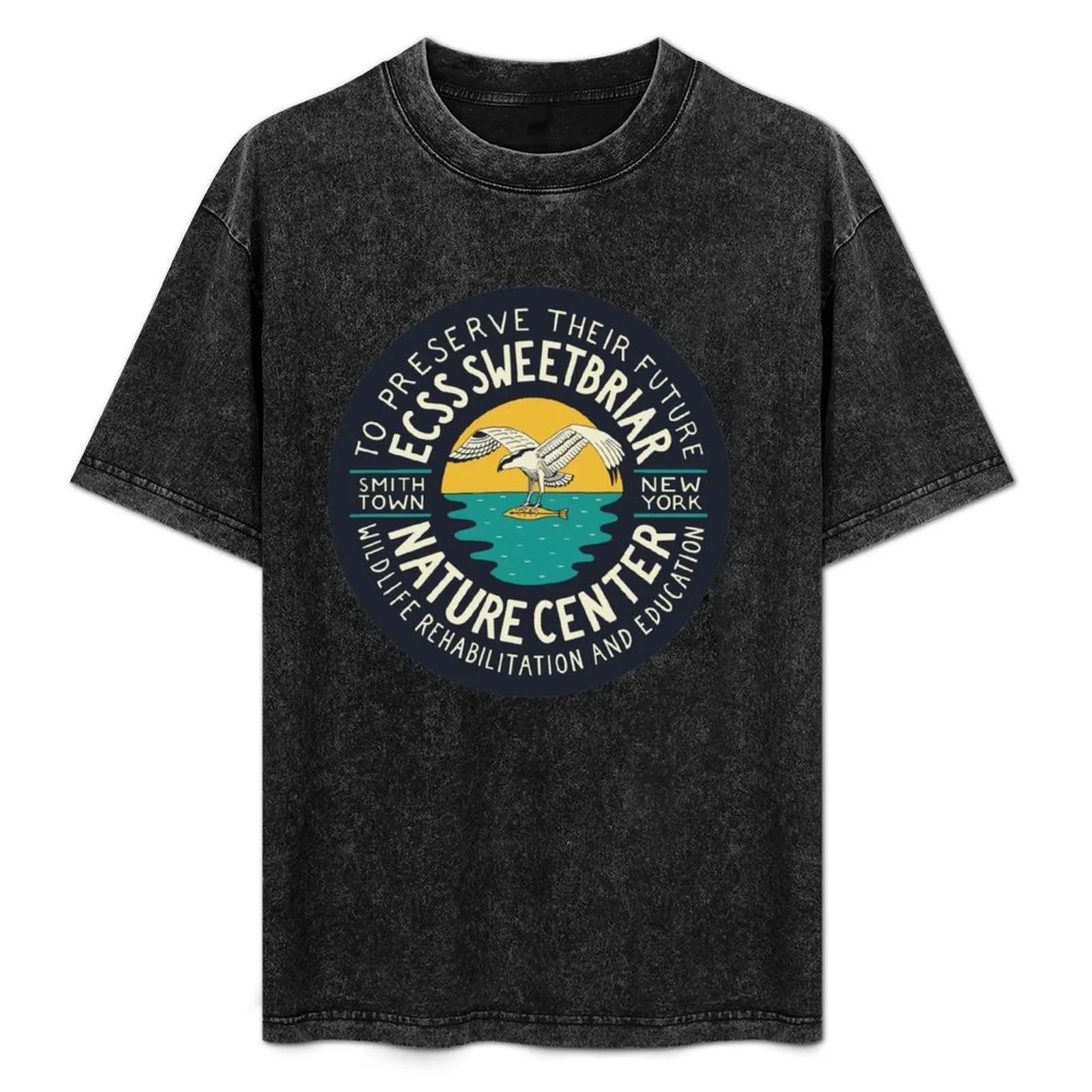 

Osprey Logo Design 2 T-Shirt Stain Resistant Casual Tee