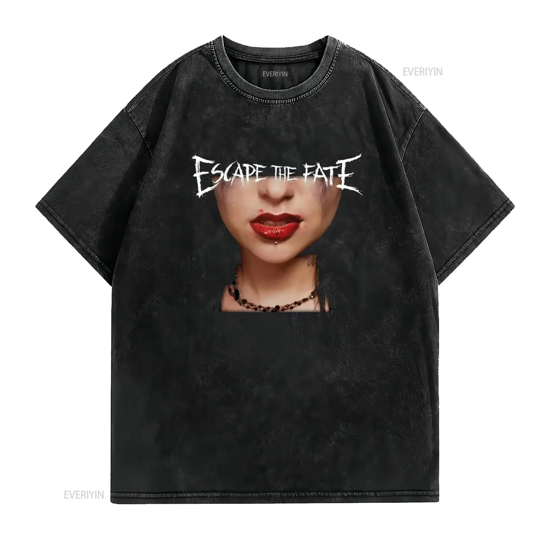 Escape The Fate Band T Shirt Concert for Friend All Size S 4XL vintage Washed Stretched Casual Top For Everyday Wear Soft