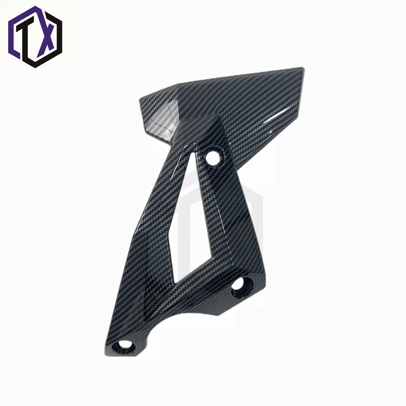 Motorcycle carbon fiber paint Frame panel cover radiator side panel fairing ABS kit for Kawasaki Z400 2018,2019,2020, 2021,2022