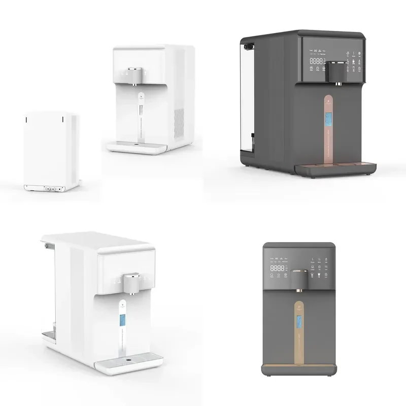 New 4 Stage Household Low Pressure RO Water Purifier Hydrogen Water Generator Hot Cold Water Dispenser