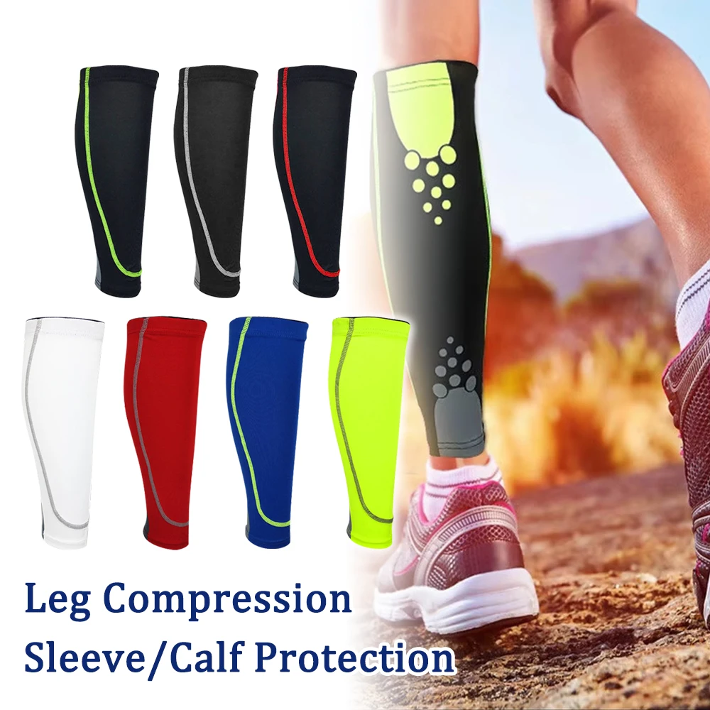 New Calf Protection Compression Calf Sleeve Protect Cover Running Leg Compression Sleeve Cycling Sport Leg Socks Outdoor Fitness