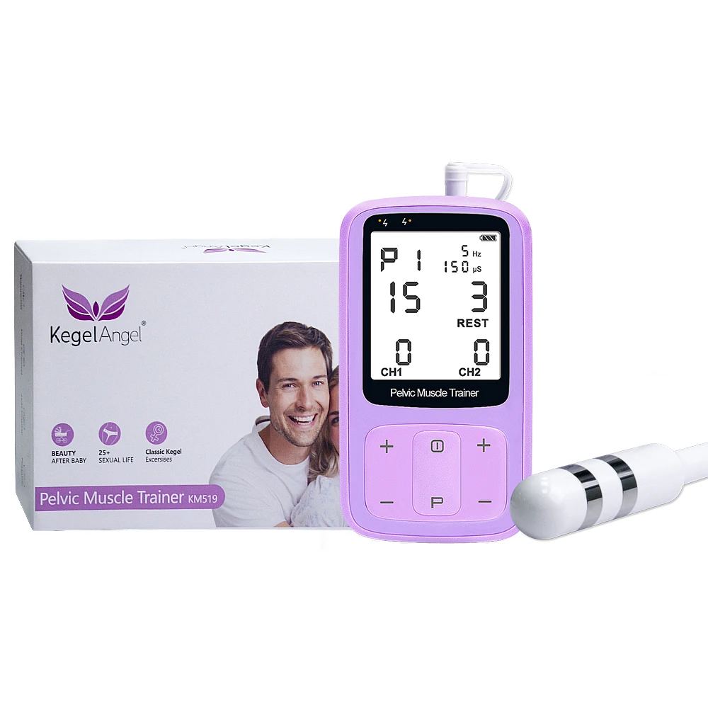 

New Kegel Toner Incontinence Stimulator with Probe for Bladder Control and Pelvic Floor Exercise power for Women LCD Screen