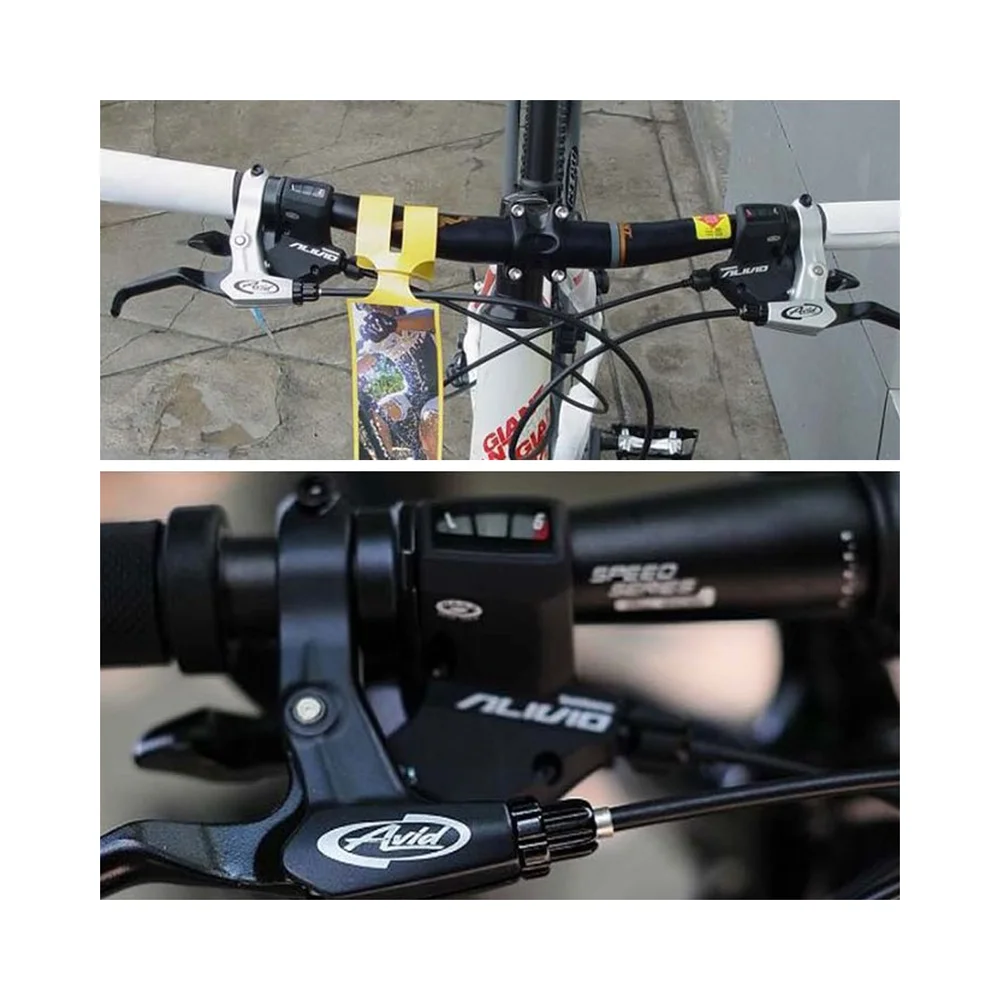 AliExpress NONE 1 Pair Aluminum Alloy V-brake Brakes Lever Mountain Bike Bicycle Handle Crank Brake