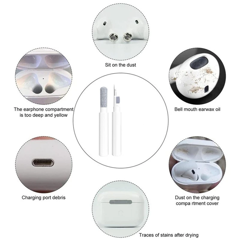 Multifunction Computer Cleaner Kit Camera Phone Tablet Laptop Screen Cleaning Tools Earphone Cleaning Brush For Airpod Pro 3 2 1