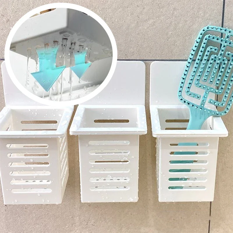 Wall Mounted Toothpaste Drain Rack, Toothpaste Holder, Bathroom Daily Necessities Organizer, Toothpaste Storage Rack