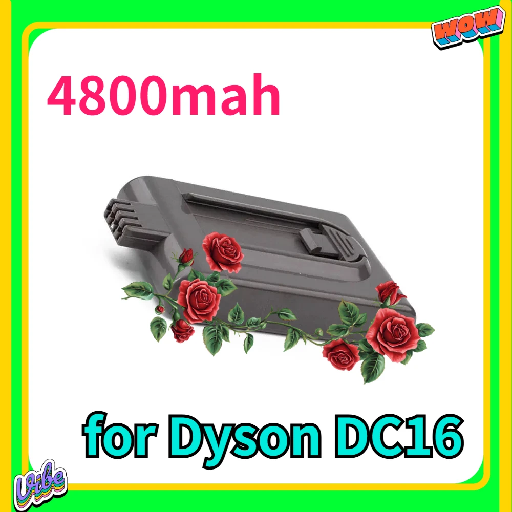 

Аксессуары для ручного пылесоса Dyson DC16, литиевая аккумуляторная батарея 21,6 В 4800 мАч.