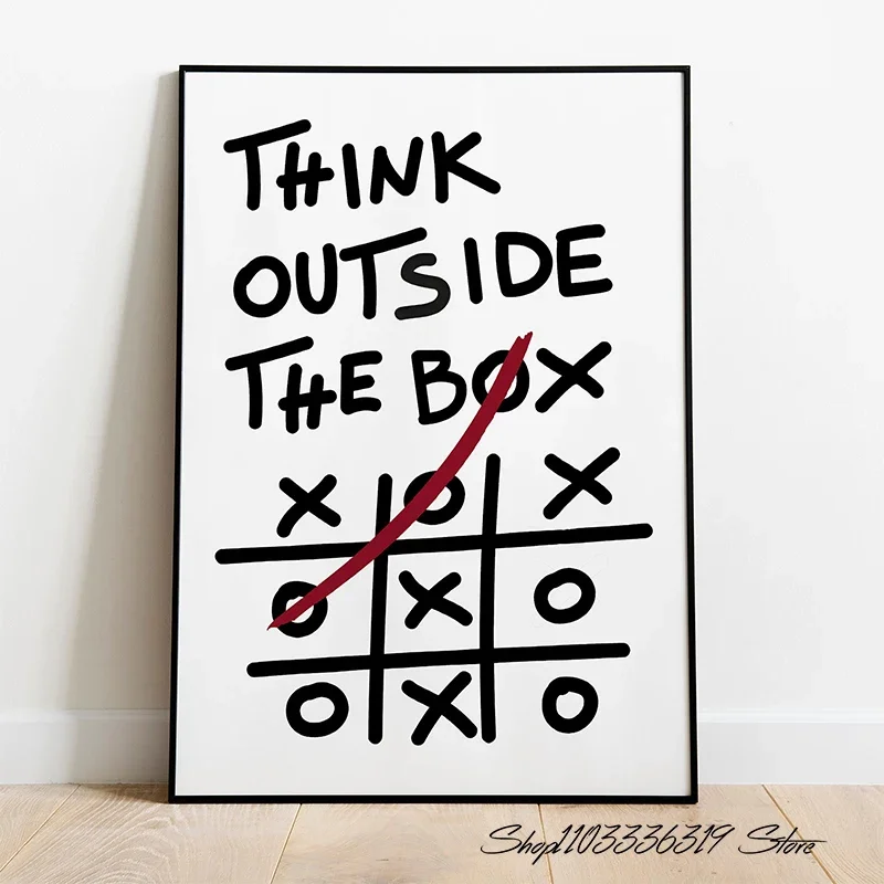 قماش اللوحة الديكور الحديثة تحفيزية يقتبس ملهمة الانضباط الفن جدار لغرفة المعيشة ديكور المنزل #1