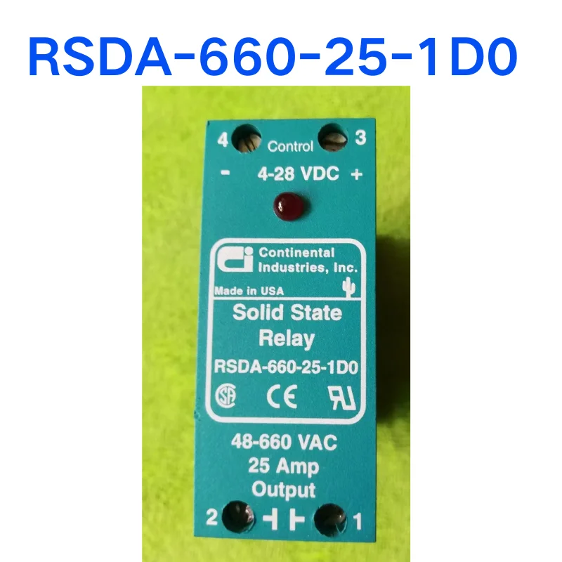 

Used RSDA-660-25-1D0 relay tested OK function intact