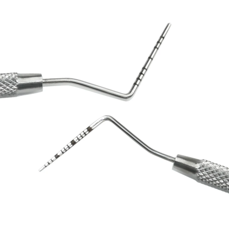 Dental Graduated Periodontal Probe CPI Probe with Scale Instrument dentystyczny Sprzęt endodontyczny 1-15/1-10 Narzędzie ze stali nierdzewnej