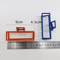 GoldHollow Geometric Hair Clips Metal Hair Claw Cross Hairclip Headband Hairpin Sliver Hair Crab Women Fashion Hair 2