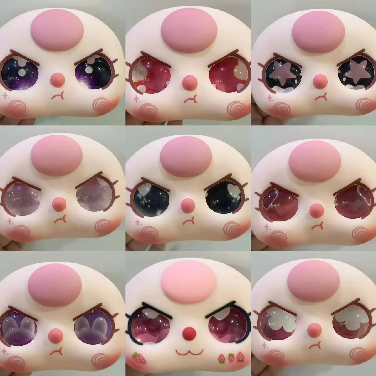 Accessori per benda sull'occhio in vetro fai-da-te per bambole Baby Tre 400 100 Sostituzione degli occhi Face Swap Toy Hobby Accessori per bambole