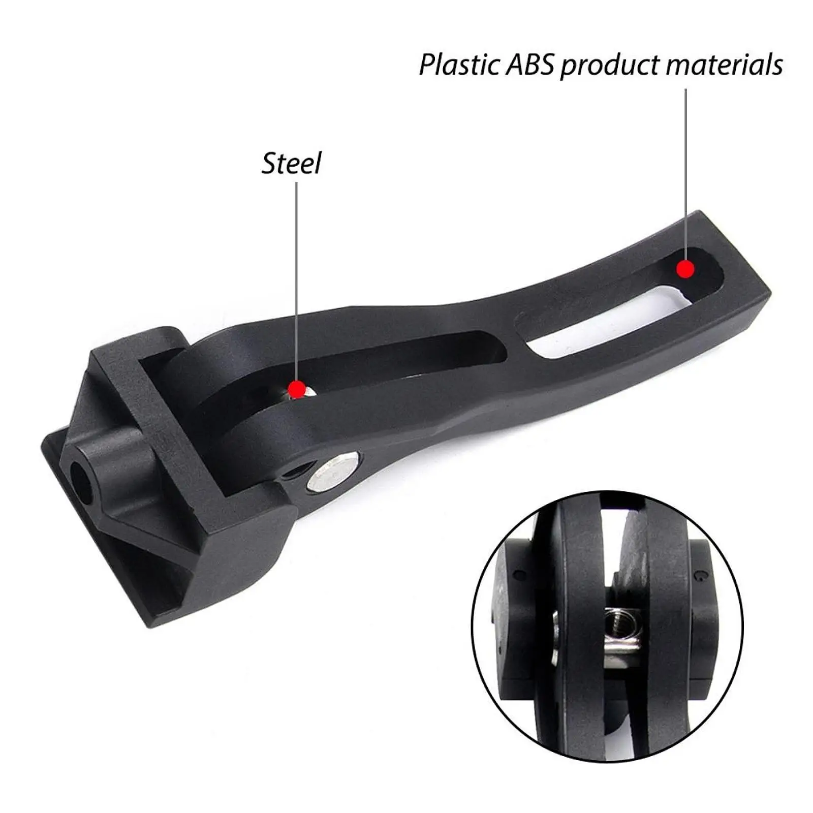 

High Performance Tonneau Cover Mounting Kit ABS Metal Weather Resistant Clamps for Pickup Cargo Bed Secure Lid