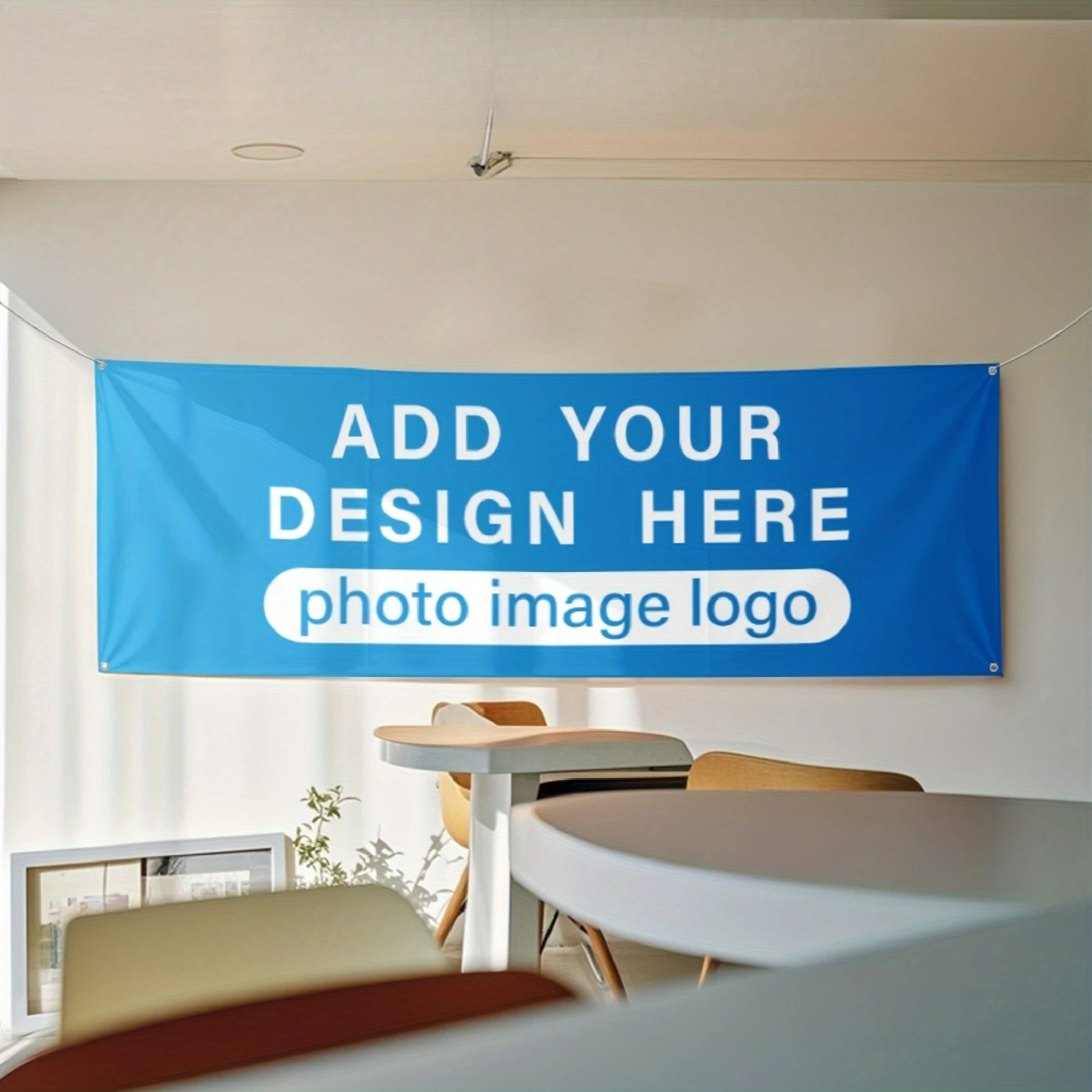 Custom Printed Flag Banners, Personalized Design Banner Printing for Advertisements, Competitions, Game Team, Store Promotion.
