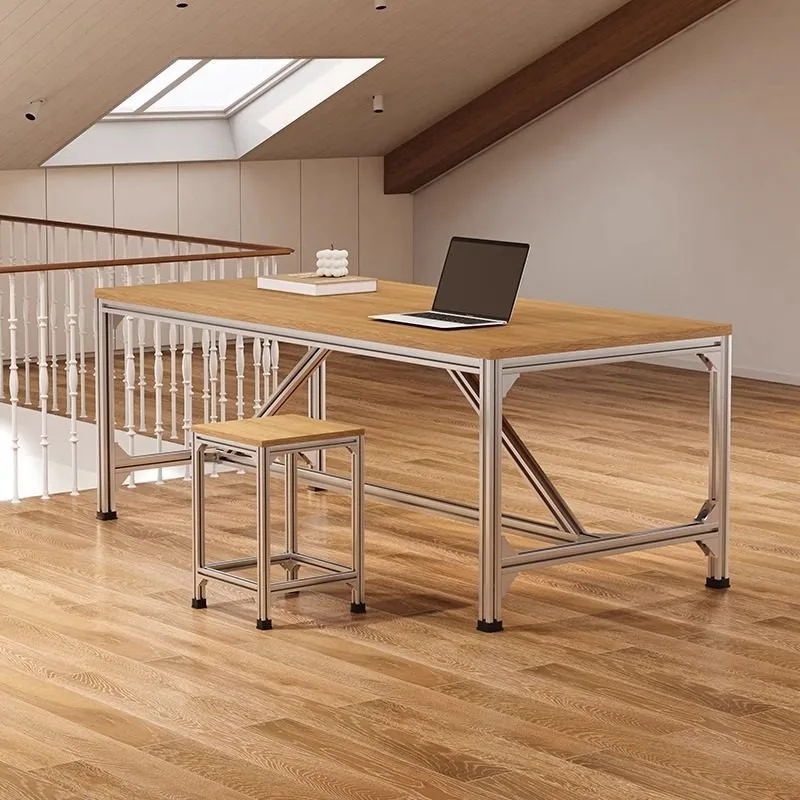 Simple conference table, workbench, aluminum profile computer table