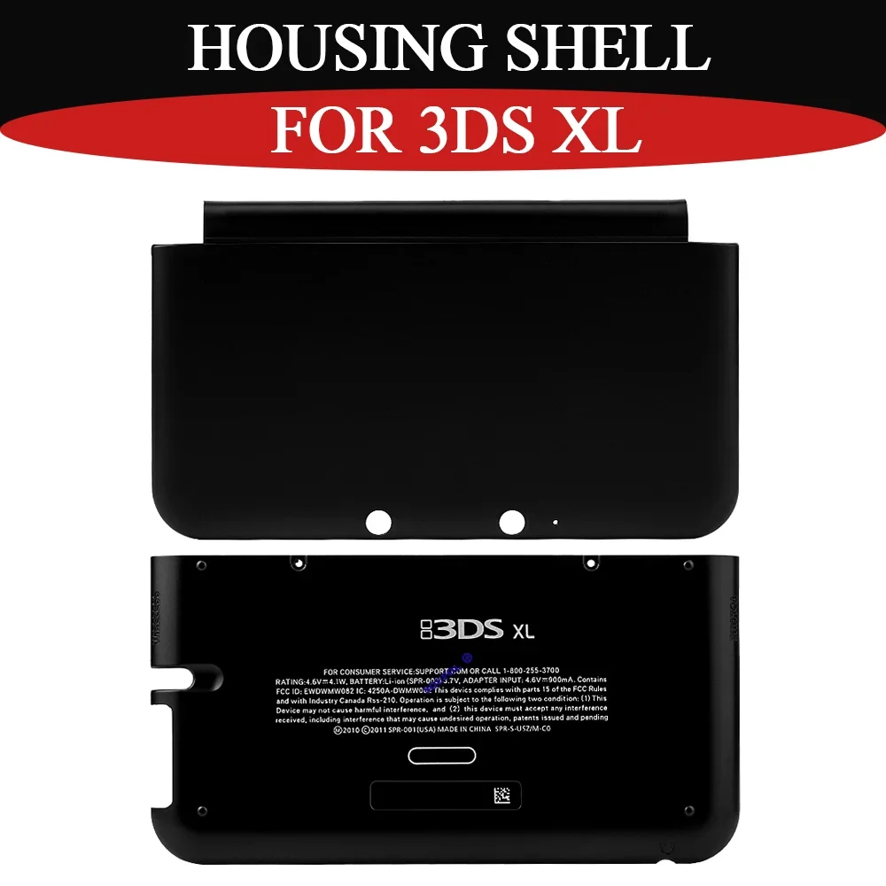 Neues hochwertiges Gehäuse für 3DS XL, Vorder- und Rückseite, 8 Farben, Ober- und Unterteil des Gehäuses für 3DS XL Zubehör
