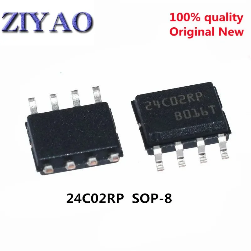 5Pcs/Lot New Original 24C02RP Original EEPROM Memory SOP-8 M24C02-RMN6TP 24C02 Good Quality