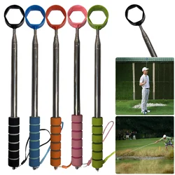 8.86FT Golf Ball Pick Up Tool Stainless Ball Grabber Telescopic Golf Ball Picker Non-Slip Handle Extendable Golf Ball Retriever