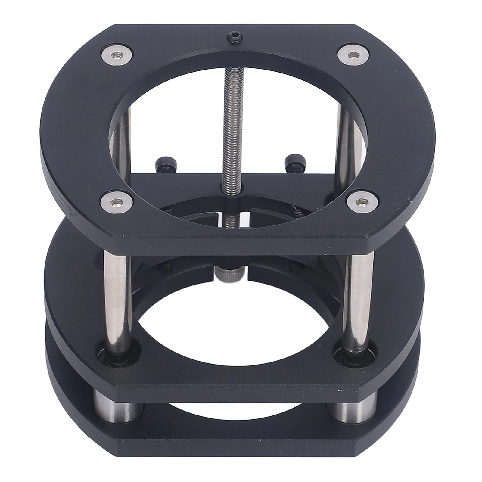 Router Lifting Platform 4 Jaw Metal Milling Table Lift System for Electric Grooving Tenoning Trimming Chamfering