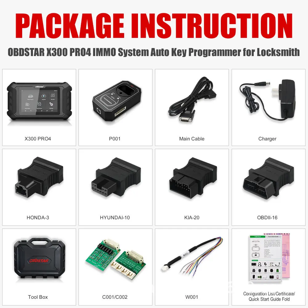 Obstar X300 Pro 4 Automatic Key Programmer IMMO Version