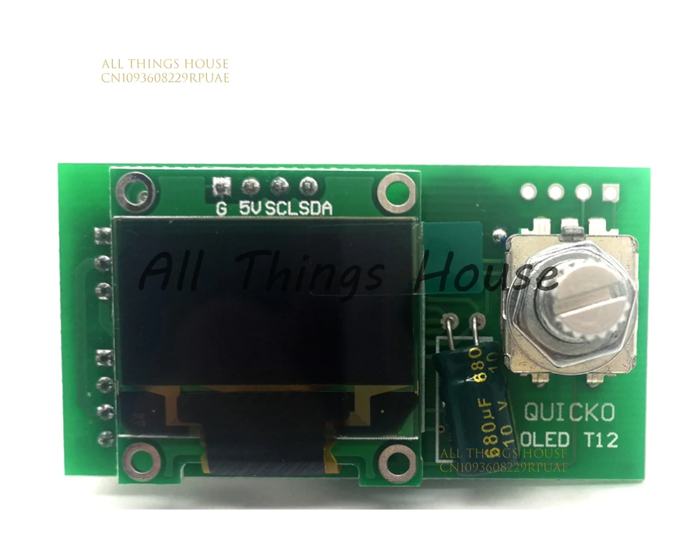 

Плата управления паяльной станцией T12 с OLED-дисплеем STC, регулируемая температура, инструмент для ремонта DIY