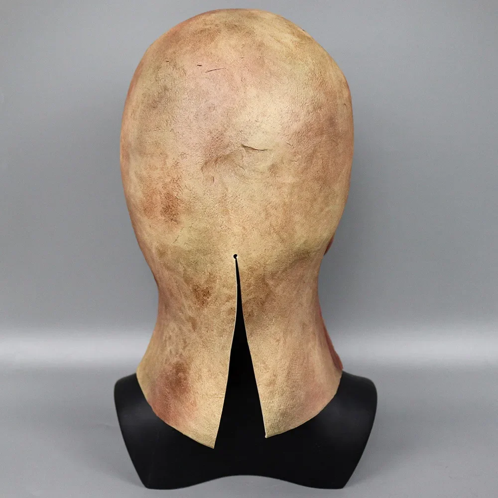 الرعب شبح قناع الوجه تأثيري هيكس شيطان شبح البيت بار اللاتكس هيلم هالوين Verkleed كرنفال كوستوم Rekwisieten