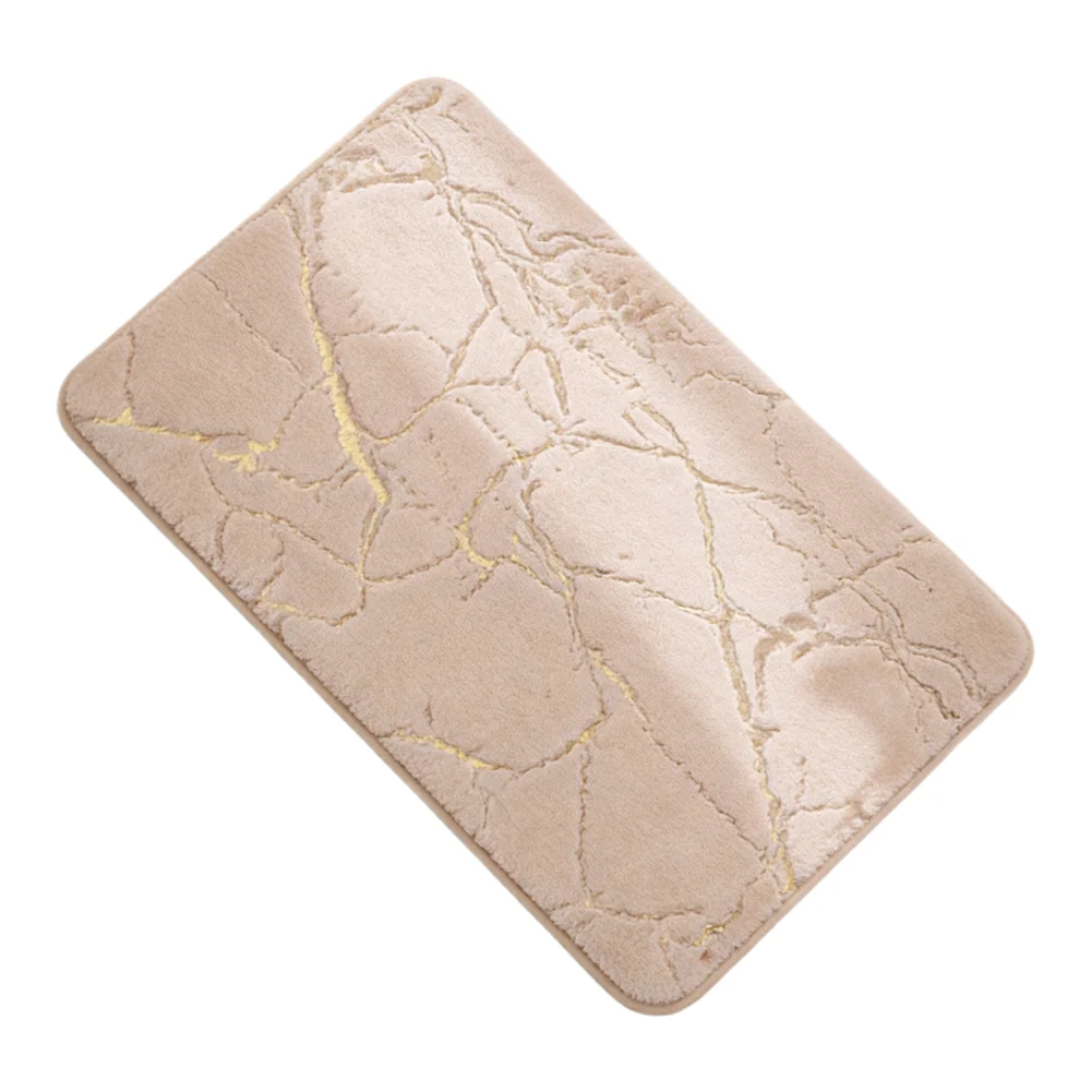 Anti-slip Absorbent Bath Rug Bathroom Safety Mat Absorbent Mat Ultra Soft Polyester Mat Moisture Absorbent Mat