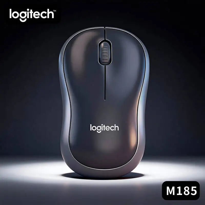 

Logitech M185 Wireless Mouse for Laptop Computer Optical Tracking Smooth Cursor Control USB Nano Receiver