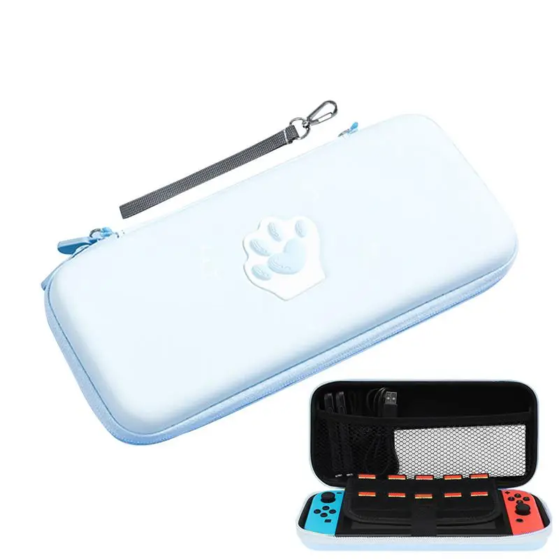 

Game Console Storage Bag Waterproof Large Capacity Game Console Storage Bag PU Portable Protective Case Anti fall Game Protector