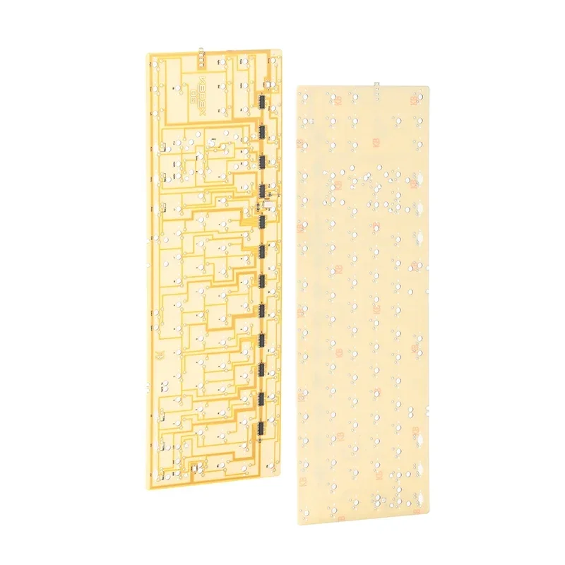 

I welding cem-1 pcb material customized mechanical keyboard 1.6mm