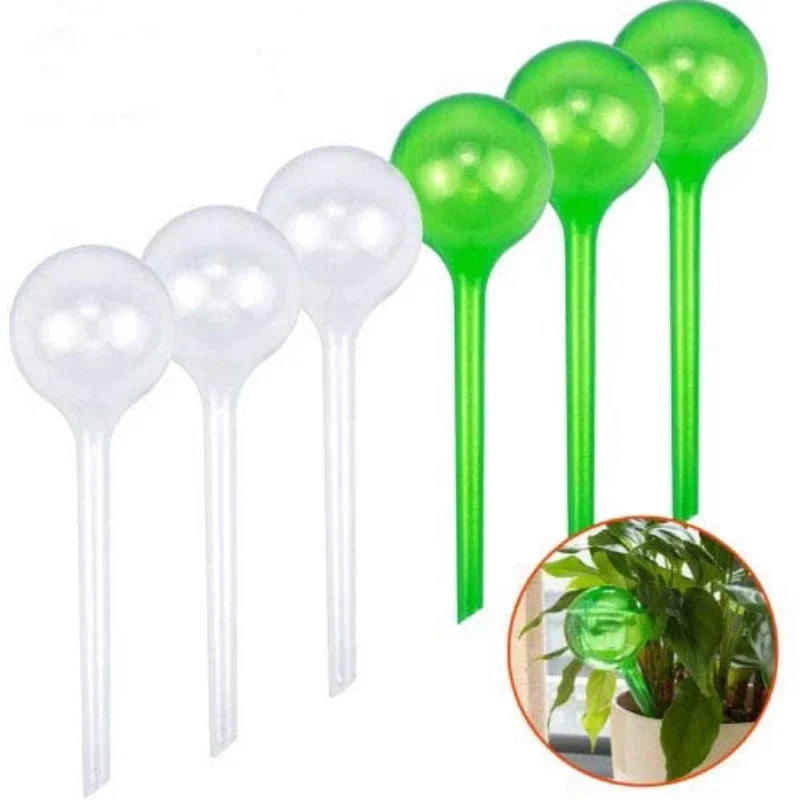 12pcs Automatic Plant Water Feeder Self Watering Plastic Ball Indoor Outdoor Flowers Water Cans Flowerpot Drip Irrigation Device