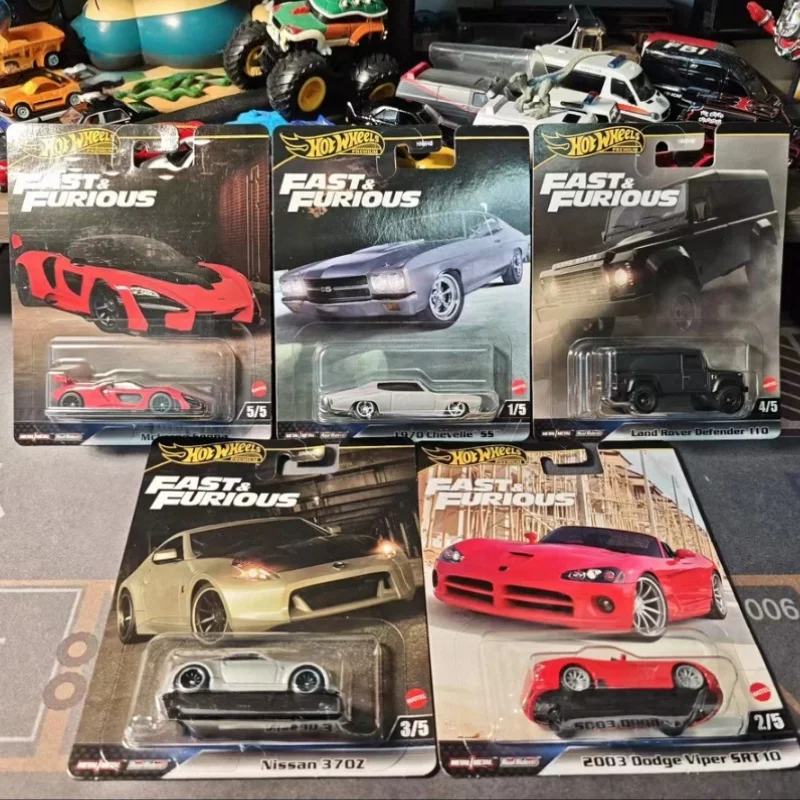 

Hot Wheels Original HNW46 FAST & FURIOUS J Case Serise Модель автомобиля Литая модель Украшение Коллекция автомобилей Сюрприз Подарки Игрушки