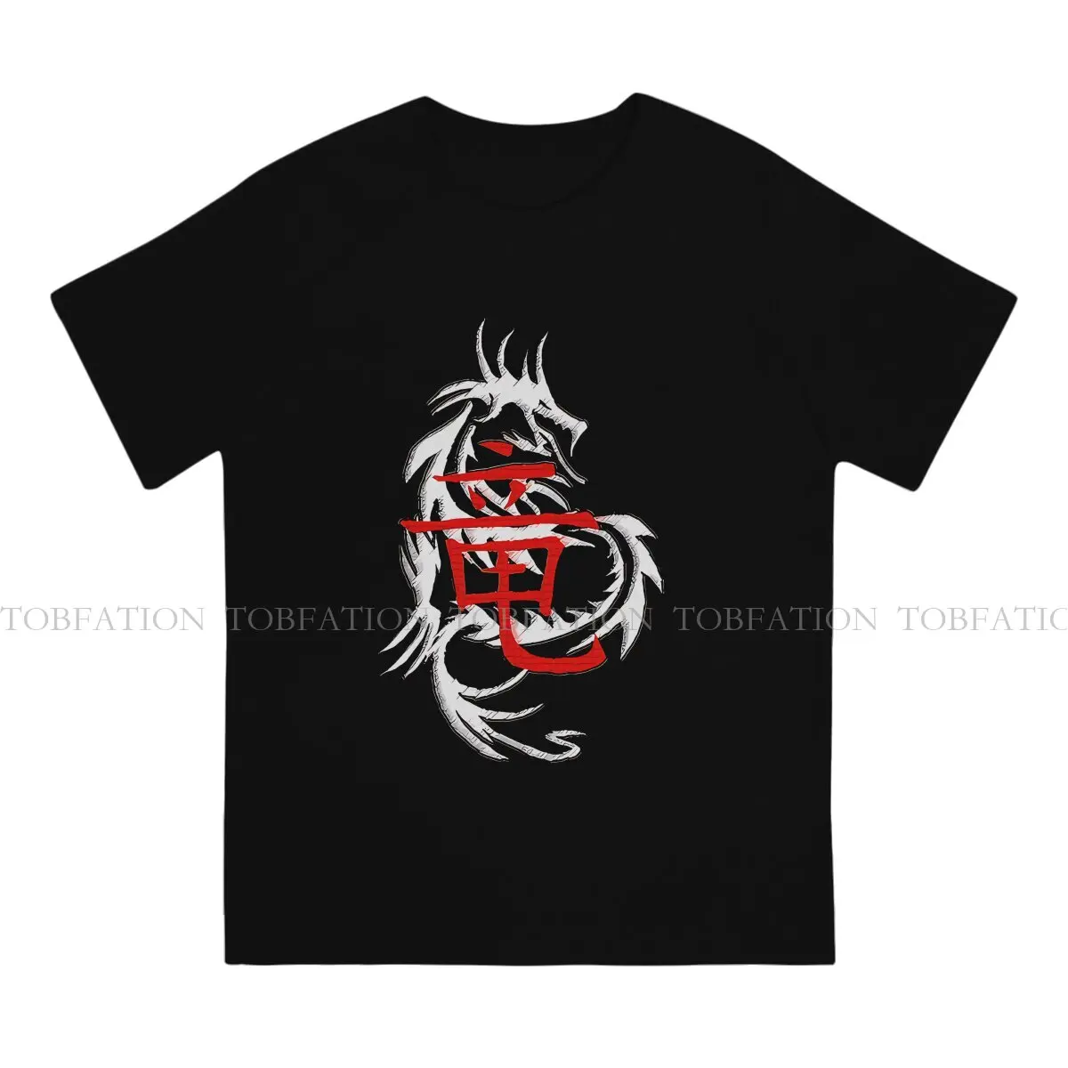 Dragon Design TShirt for Men Japan Dragon Basic Casual Sweatshirts T Shirt Novelty New Design Loose