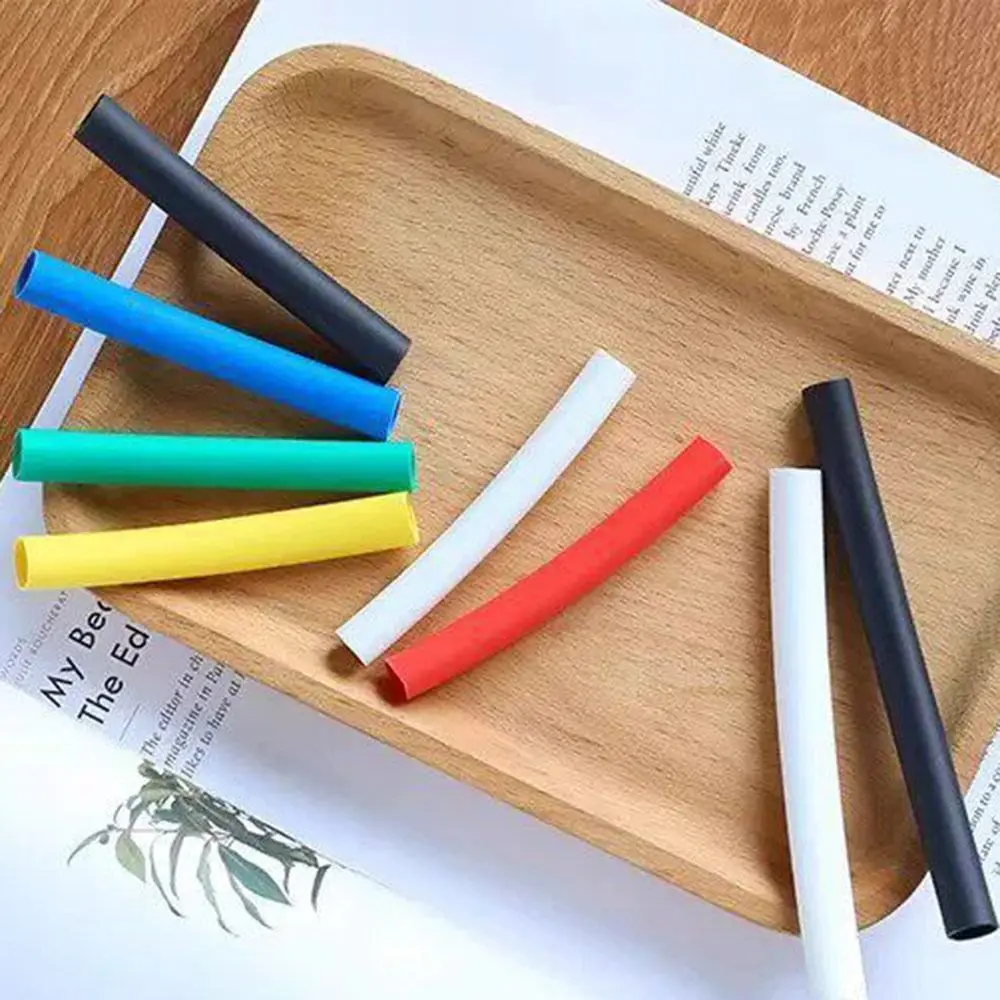 10Pcs Waterproof Charging Cable Sleeve Flexible USB Cable Protector Heat Shrink Tubing Wear Resistant Cable Protector Sleeve