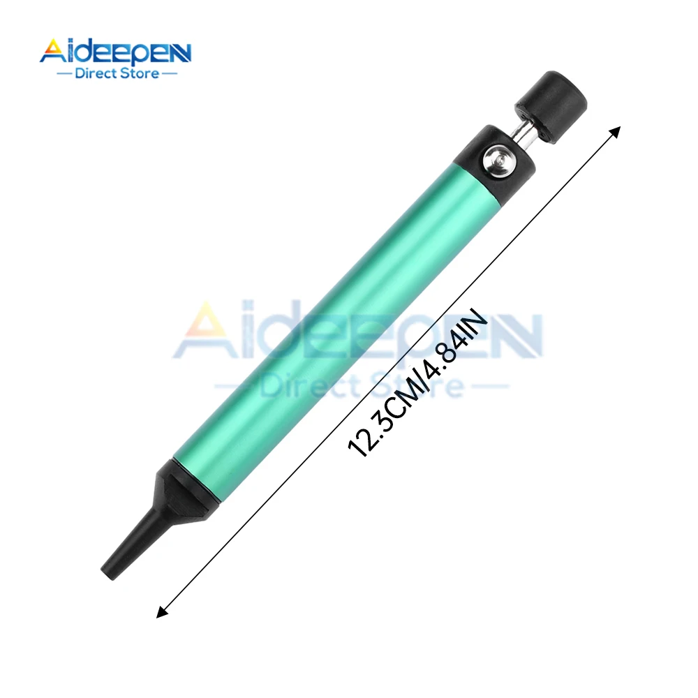 DP-366I Tin Suction Device Vacuum Aluminum Alloy Sucking Pen Anti-static Small Size Tin Suction Pump Soldering Repair Tools