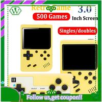 Reliable-Handheld Video Game Console 3.0 Inch Color Retro Portable Mini LCD Kids Color Game Player Built In 500 Games